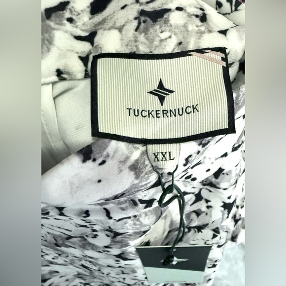 Tuckernuck Bowden Top Size XXL NWT Gray Gardens Ruffle Blouse High Neck - Picture 9 of 10